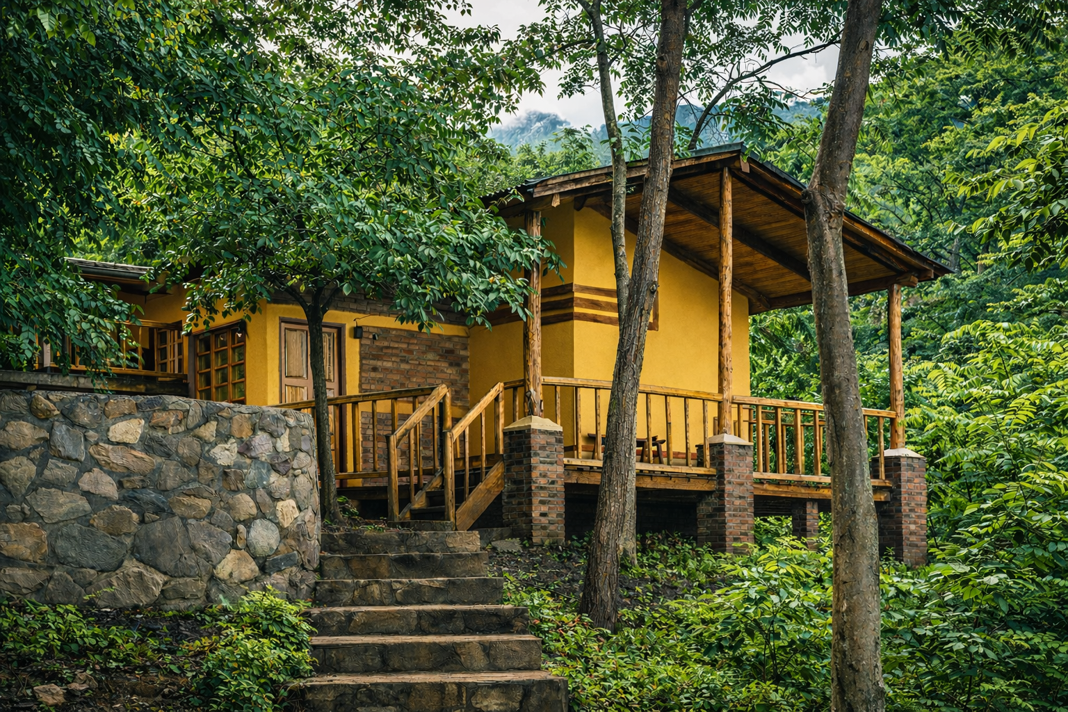 Cuádruple con Terraza – Doble + Litera